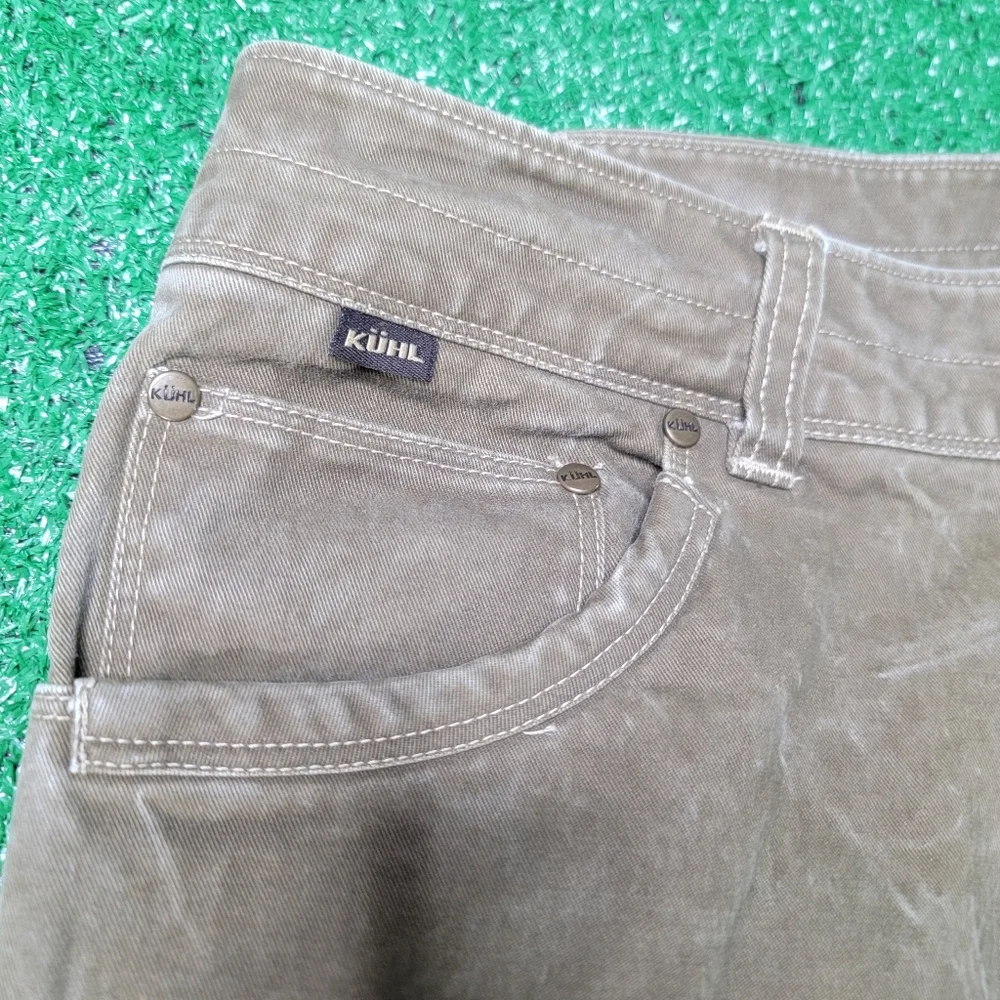 Kuhl Rydr Men's Pants Vintage Patina Dye Brown Hiking Outdoor Work Size 40x30